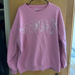 Hollister Dusty Rose Crewneck Sweatshirt
